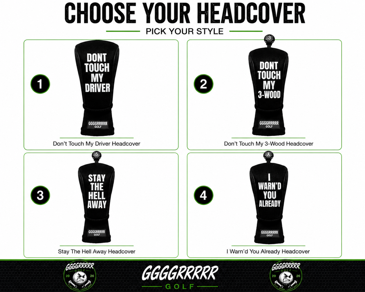 Golf Club Covers, Sold Separately