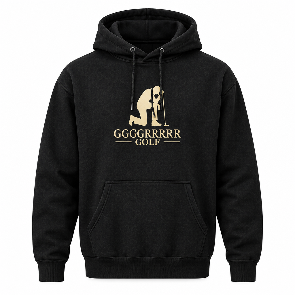 Defeated Golfer Hoodie Premium