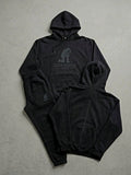 Defeated Golfer Tracksuit - Black Tonal