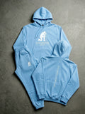 Defeated Golfer Tracksuit - Baby Blue & White