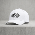 GGGGRRRRR HOCKEY Flexfit Hat - White Bold Logo