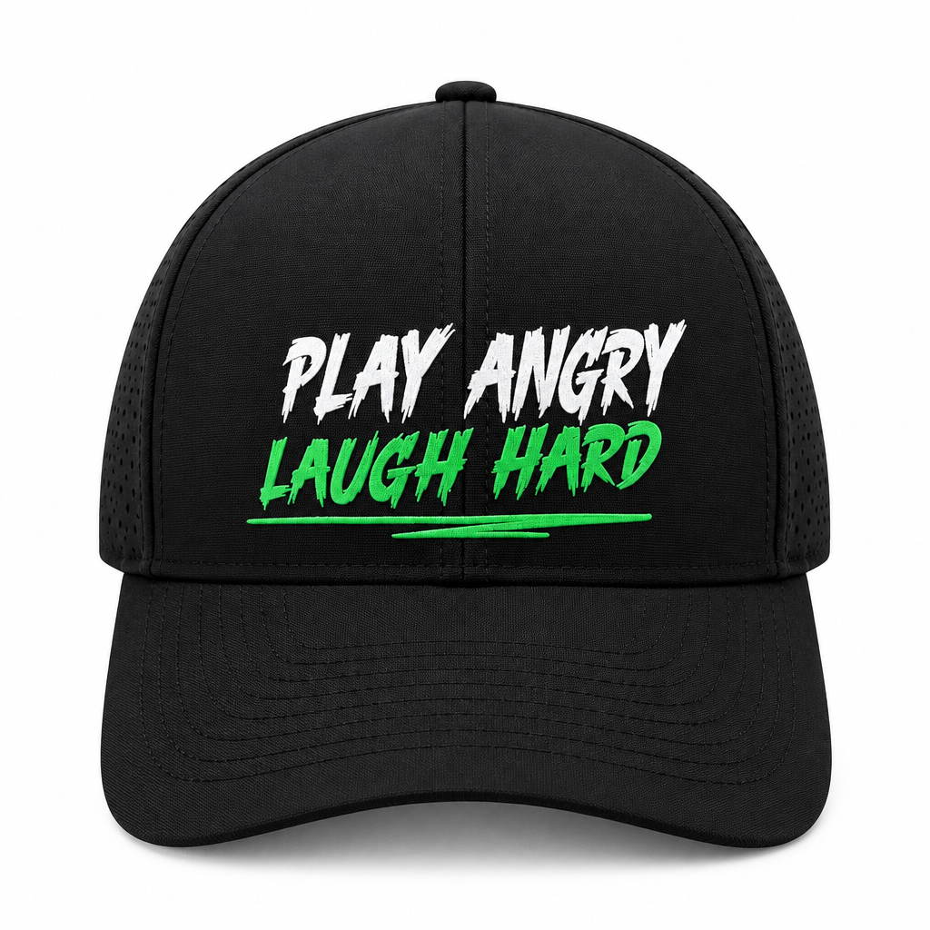 Play Angry Laugh Hard Snapback