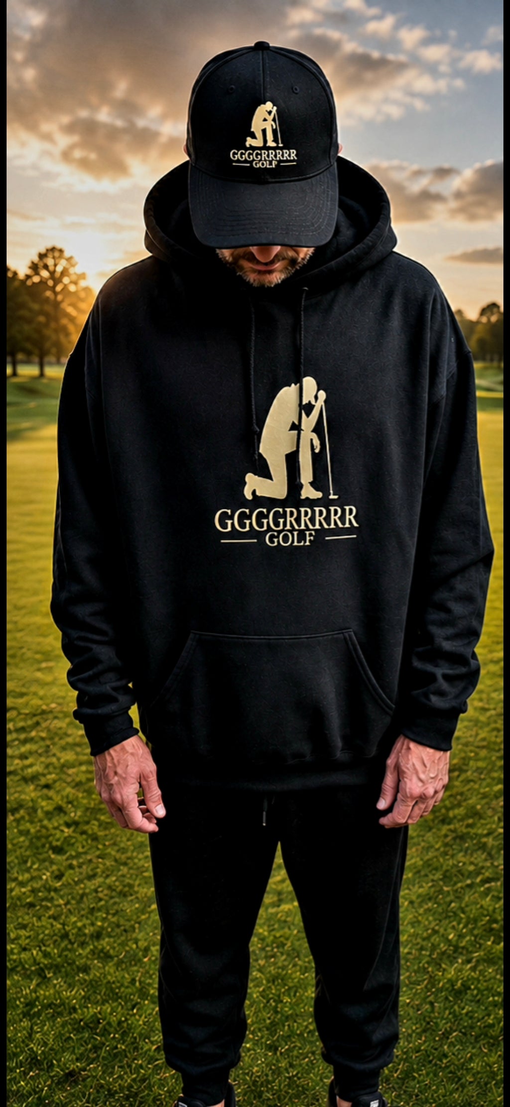 The Defeated Golfer Hoodie Basic