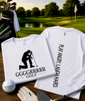 Defeated Golfer T-shirt, White