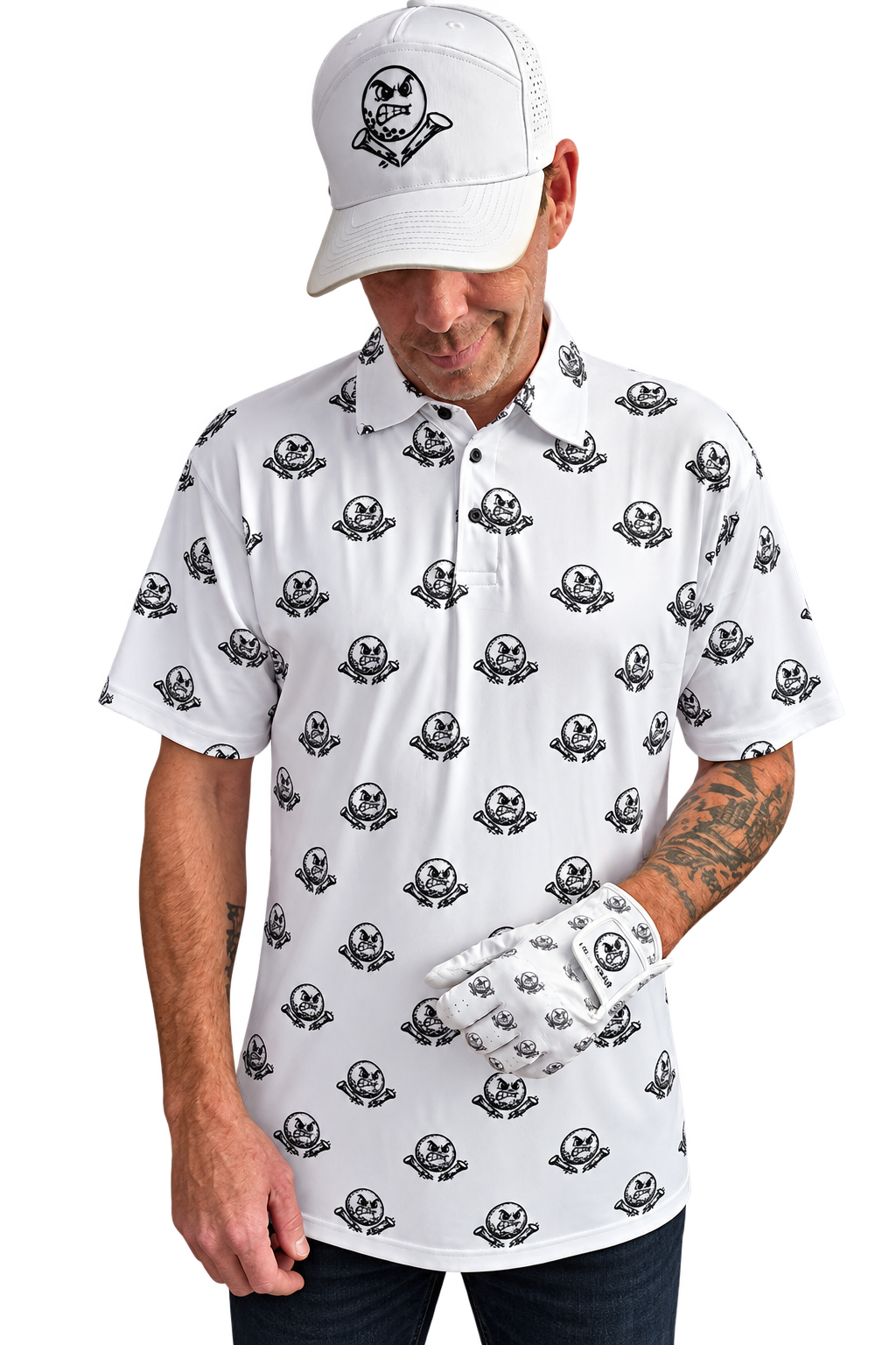 Angry Ball 5- Panel Snapback