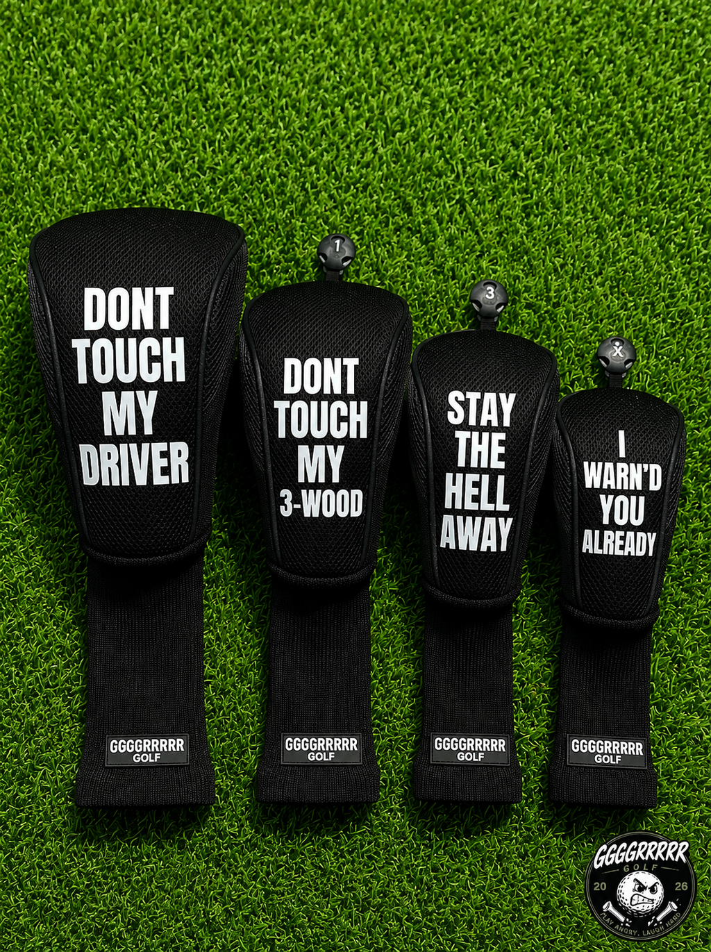 4pc Golf Club Covers
