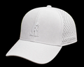 Defeated Golfer Snapback, White on White