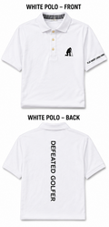 Defeated Golfer Polo and Snapback Bundle