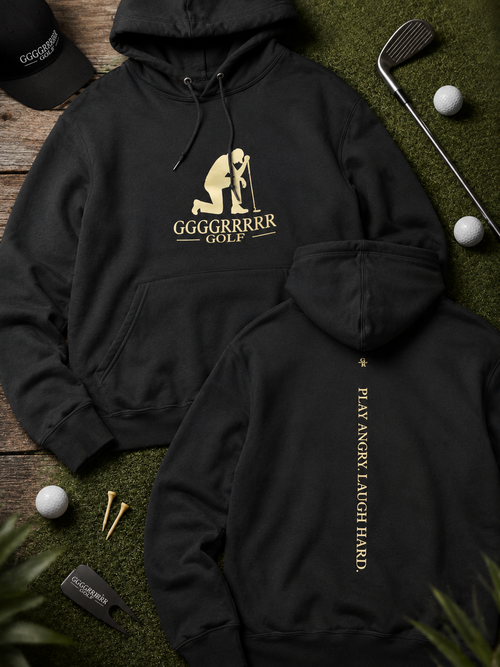 Defeated Golfer Hoodie Premium