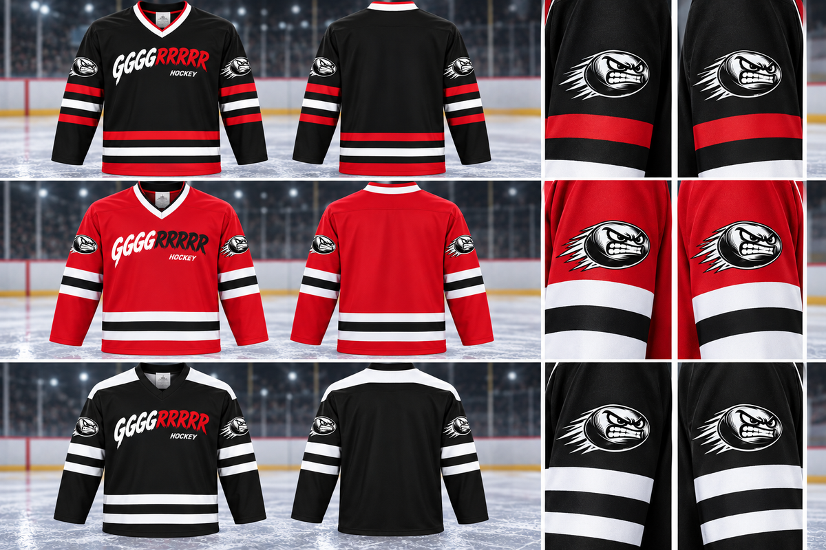 GGGGRRRRR Hockey- Jersey